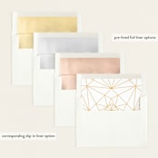 "Magazine Block" - Birth Announcements in Marigold by Maria Hilas-Louie - Slip-In Envelope Liners