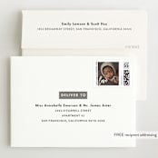 "Simply Baby" - Birth Announcement Booklette™ Cards in Marshmallow by Susan Brown - FREE Recipient Addressing