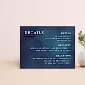 "Midnight Glow" - Personalized Stationery in Midnight by Wonderment Paper Co. - Front