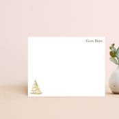 "batello" - Personalized Stationery in sand by Lisa Travis - Front