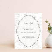 "Telma" - Personalized Stationery in Olive by Lisa Joanna Harrison - Front