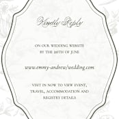 "Telma" - Personalized Stationery in Olive by Lisa Joanna Harrison - Close-Up