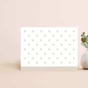 "Oh Baby Baby - Landscape" - Personalized Stationery in Cloud by Alexandra Cohn - Back of Card