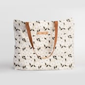 "Primavera" - Carry-All Slouch Tote in Daisy by Iveta Angelova - Carry-All Slouch Tote