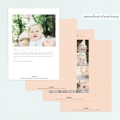 "rinaldini" - Children's Birthday Party Invitations in Blush by chocomocacino - Back of Card Options