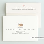 "rinaldini" - Children's Birthday Party Invitations in Blush by chocomocacino - FREE Recipient Addressing