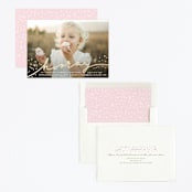 "glittery hooray" - Children's Birthday Party Invitations in Doll by Creo Study - Assembled
