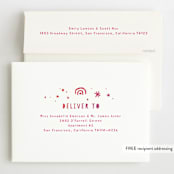 "bright sparkle" - Children's Birthday Party Invitations in Fruit Punch by Rebecca Durflinger - FREE Recipient Addressing