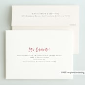 "Birthday Shots" - Children's Birthday Party Invitations in Bubblegum by Christie Garcia - FREE Recipient Addressing