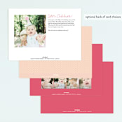 "Wild West" - Children's Birthday Party Invitations in Magenta by Casey Brock - Back of Card Options