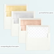 "It's Party Time!" - Children's Birthday Party Invitations in Gold by Chasity Smith - Envelope Liner Options