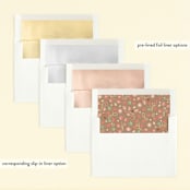 "Little Pumpkin" - Children's Birthday Party Invitations in Kraft by Paper Sun Studio - Envelope Liner Options
