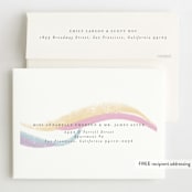 "Shimmering Princess" - Children's Birthday Party Invitations in Candy by Rebecca Durflinger - FREE Recipient Addressing