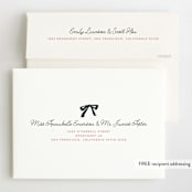 "Confetti Balloon" - Children's Birthday Party Invitations in Dusty Rose by Cass Loh - FREE Recipient Addressing