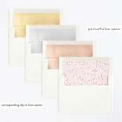 "Confetti Balloon" - Children's Birthday Party Invitations in Dusty Rose by Cass Loh - Envelope Liner Options