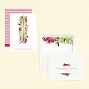 "Blooming One" - Children's Birthday Party Invitations in Petal by Grace Kreinbrink - Assembled