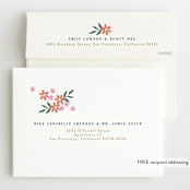 "Tea Party Cups" - Children's Birthday Party Invitations in Vanilla by Alethea and Ruth - FREE Recipient Addressing