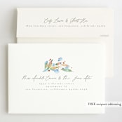 "fairy frame" - Children's Birthday Party Invitations in Mint by Anastasia Makarova - FREE Recipient Addressing
