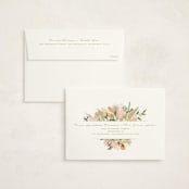 "Tulip Topper" - Children's Birthday Party Invitations in Peaches by Grace Kreinbrink - FREE Recipient Addressing