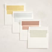 "Tulip Topper" - Children's Birthday Party Invitations in Peaches by Grace Kreinbrink - Envelope Liner Options