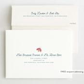 "Little Love Bug" - Children's Birthday Party Invitations in Ladybug by Gia Graham - FREE Recipient Addressing