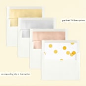 "mod two" - Children's Birthday Party Invitations in Buttercup by Lori Wemple - Envelope Liner Options