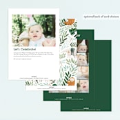 "Sloth jungle" - Children's Birthday Party Invitations in Jungle by Tati Abaurre - Back of Card Options