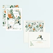 "Sloth jungle" - Children's Birthday Party Invitations in Jungle by Tati Abaurre - Assembled