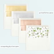 "Dino Zone" - Children's Birthday Party Invitations in Marshmallow by Everett Paper Goods - Envelope Liner Options
