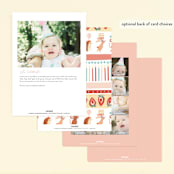 "Cake carry" - Children's Birthday Party Invitations in Strawberry Shortcake by Sarah Knight - Back of Card Options