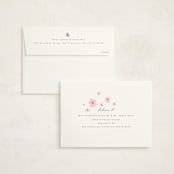 "Fairies" - Children's Birthday Party Invitations in Rose by Hudson meet Rose - FREE Recipient Addressing