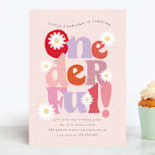 "lei" - Children's Birthday Party Invitations in Petal by chocomocacino - Front