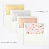 "Confetti Balloon" - Children's Birthday Party Invitations in Peony by Michelle Taylor - Envelope Liner Options
