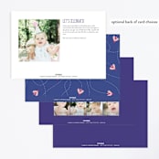 "Buggy" - Children's Birthday Party Invitations in Peony by Erin Deegan - Back of Card Options