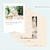 "my crib" - Children's Birthday Party Invitations in Rainbow by Jennifer Lew - Back of Card Options