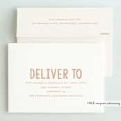 "Bday Twins" - Children's Birthday Party Invitations in Creamsicle by Baumbirdy - FREE Recipient Addressing