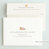 "pastel pampkins" - Children's Birthday Party Invitations in Pudding by Cass Loh - FREE Recipient Addressing