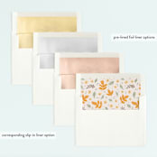 "pastel pampkins" - Children's Birthday Party Invitations in Pudding by Cass Loh - Envelope Liner Options