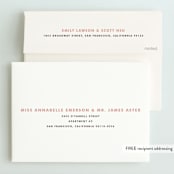 "BIG ONE" - Children's Birthday Party Invitations in Dusty Rose by Snow and Ivy - FREE Recipient Addressing