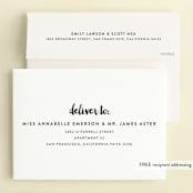 "Double Painted" - Children's Birthday Party Invitations in Charcoal by Chasity Smith - FREE Recipient Addressing