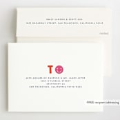 "Emoji Party" - Children's Birthday Party Invitations in Navy by Baumbirdy - FREE Recipient Addressing