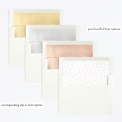 "Little Bunny Birthday" - Children's Birthday Party Invitations in Blush by Lori Wemple - Envelope Liner Options