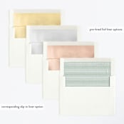 "Woodland One" - Children's Birthday Party Invitations in Snow by Grace Kreinbrink - Envelope Liner Options