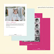 "Over the Rainbow" - Children's Birthday Party Invitations in May by kelli hall - Back of Card Options