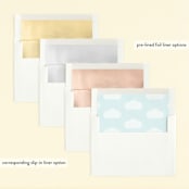 "Over the Rainbow" - Children's Birthday Party Invitations in May by kelli hall - Envelope Liner Options