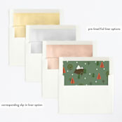 "Skip Go" - Children's Birthday Party Invitations in Forest by Jennifer Lew - Envelope Liner Options
