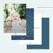 "Disney and Pixar's Peter Pan night flying" - Children's Birthday Party Invitations in Midnight by Yuliya Evseeva - Back of Card Options