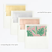 "Jungle Animal Sketchbook" - Children's Birthday Party Invitations in Canary by Alethea and Ruth - Envelope Liner Options