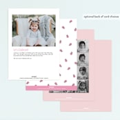 "In The Garden" - Children's Birthday Party Invitations in Petal by Kristie Kern - Back of Card Options