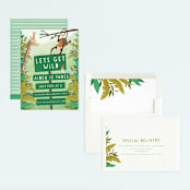 "Jungle View" - Children's Birthday Party Invitations in Jungle by Grace Kreinbrink - Assembled